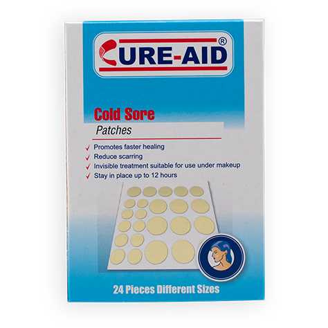 CURE AID COLD SORE PATCHES X 24