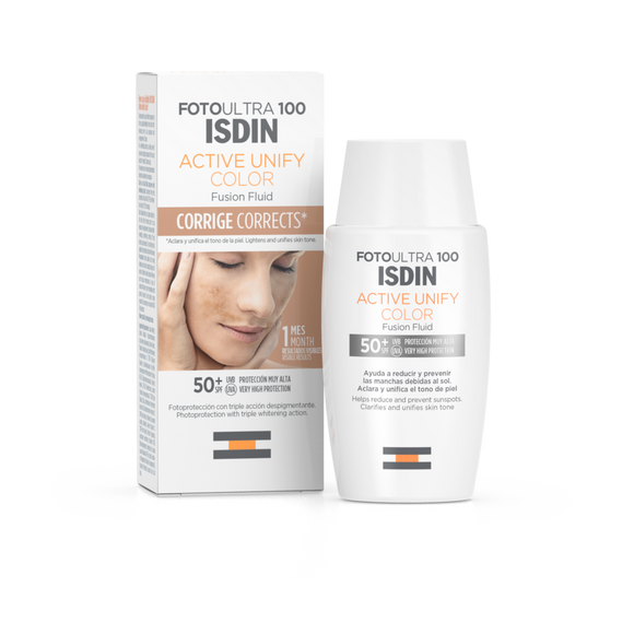 ISDIN FOTOULTRA 100 ACTIVE UNIFY COLOR FUSION FLUID SPF50+